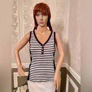 Gently used!🤩Chaps!😎 women’s/color block/tank top/size-M